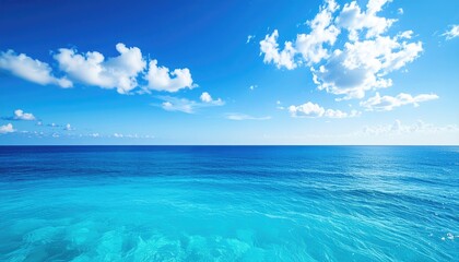 Obraz premium Tranquil Ocean Scenery