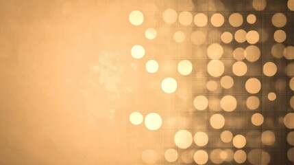 Abstract Glowing Dots Background