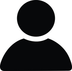 People group liner icon vector monochorom
