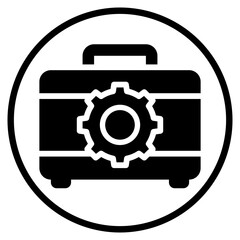 tool box glyph icon
