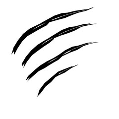 hand drawn sketch animal scratch vector illustration 