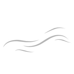 abstract background with waves