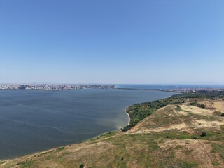 Aerial view of the area