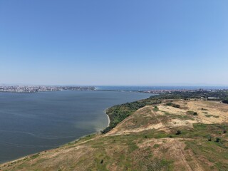 Aerial view of the area