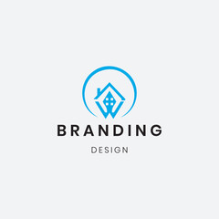 Built with clean letter W logo lines and strong shapes