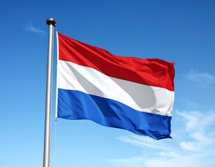Dutch flag of Netherlands AI generated
