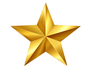 gold star isolated on white - Firefly_gold star isolated on white  (4)