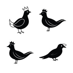 silhouette Birds bundile
