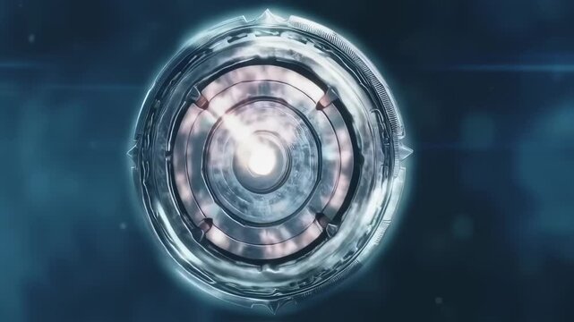 Abstract digital sphere design illustration