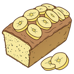 cake with chocolate and nuts