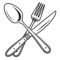 spoon and fork