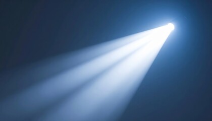 Beacon of Brilliance: A mesmerizing display of a focused spotlight beams brightly against a backdrop, symbolizing focus, direction, and illuminating the unseen.