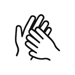 Clapping Hands Icon: Applause, Success, Approval