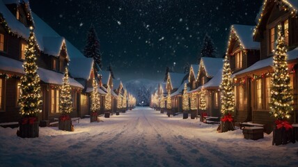A bunch of red and silver Christmas ornaments are on the snow