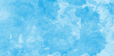 soft sky blue watercolor background, hand painted blue watercolor texture, blue watercolor abstract paint stroke and splashes,  Light sky blue shades watercolor background.