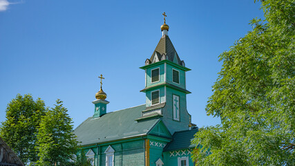 Church of the Nativity of John the Baptist, Malye Zhukhovichi, Grodno Region. Belarus