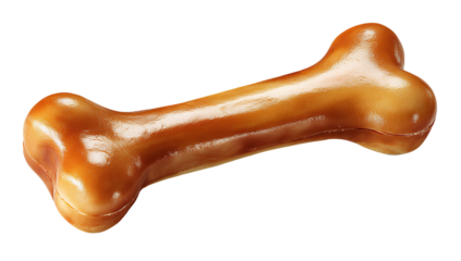  dog bone, isolated on a white background
