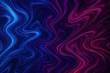 Obraz premium Electric swirl of magenta and blue creating dynamic visual energy wallpaper