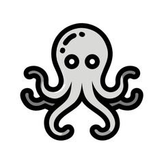 Fototapeta premium octopus and fish