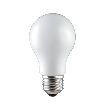 light bulb on dark background