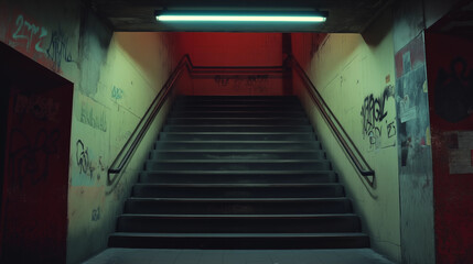 Subway Stairway
