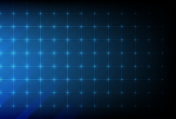 Blue technology grid glowing lights data network abstract light digital connection
