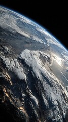 earth from space
