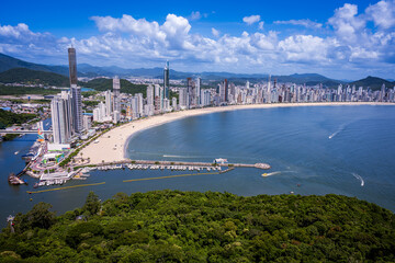 Balneario Camboriu Beach and Skyline