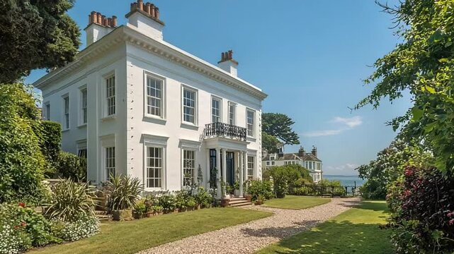 regency villa exterior in brighton video