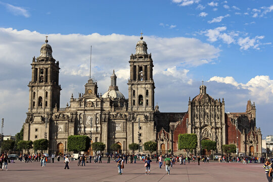 Catedral Metropolitana de la Ciudad de M&eacute;xico, arquitectura colonial del siglo XVI