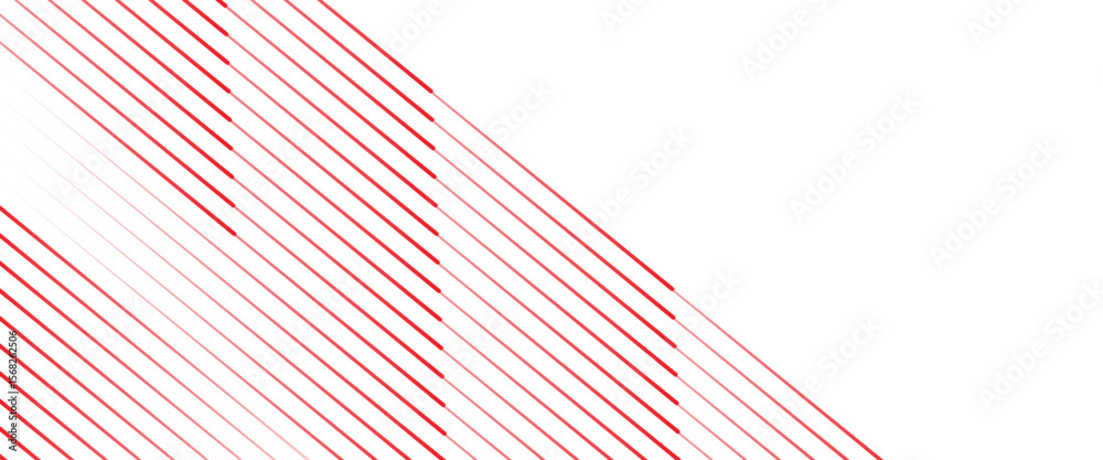 Wall mural vector abstract tech lines banner design futuristic digital lines