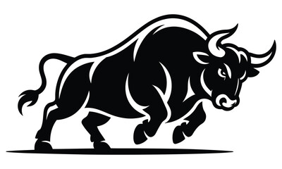 vector illustration of a rhinoceros