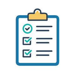 clipboard with check list