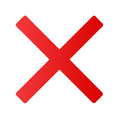 red cross mark