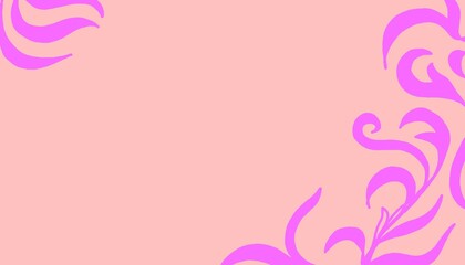pink floral background