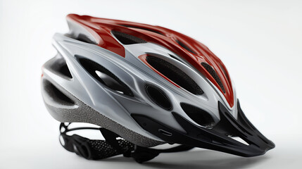 Bicycle Helmet Isolated on White Background