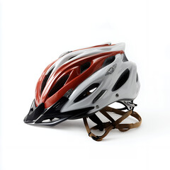 Bicycle Helmet Isolated on White Background