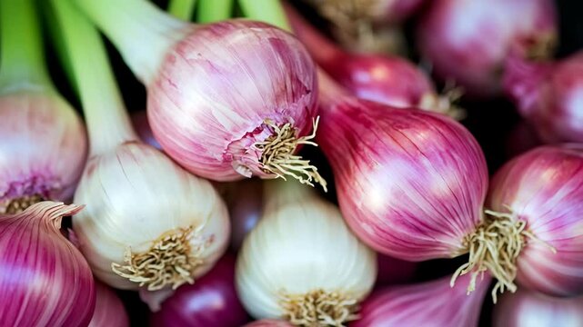 onions and garlic