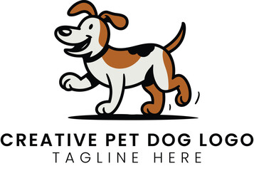 Playful Pet Dog Logo for Animal Businesses