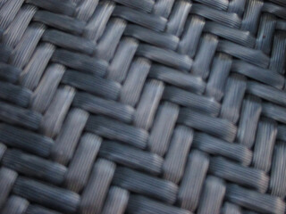 Black woven chair texture details. minimalist home interior.