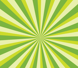 green sun burst pattern background Design