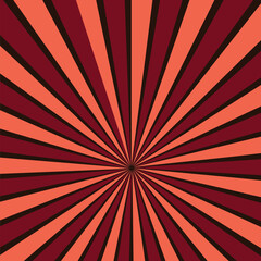 Obraz premium Red color space starburst with grunge textured background