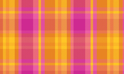 Yellow Orange Plaid Patterned Background Design