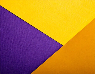 Yellow and purple torn paper texture background with rough, natural surface. Bright, colorful, and creative abstract design. Perfect for posters, graphic design, scrapbooking, advertising, or modern a