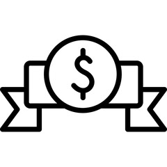 Financial profit set of web line icons. Money income linear icon collection. Containing money savings, finance, growth, investment, payment, earnings, management and more