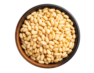 Pinion Nuts in Bowl – Organic Food