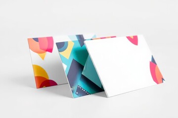 Colorful Abstract Graphic Design Cards Stationery Art Prints Modern Style