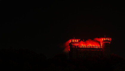 Montichiari, Brescia, Lombardia, Italia, notte bianca, 
