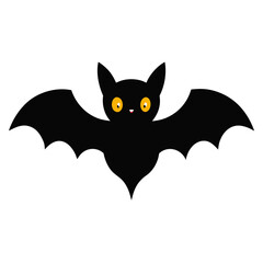 halloween bat with bats