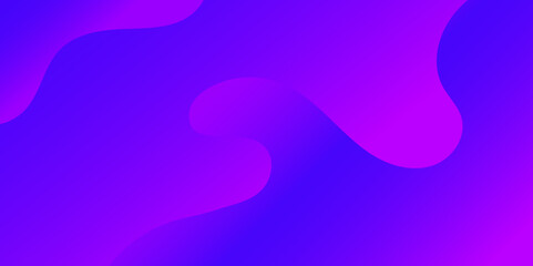 Abstract background color gradient dark blue and pink curve.